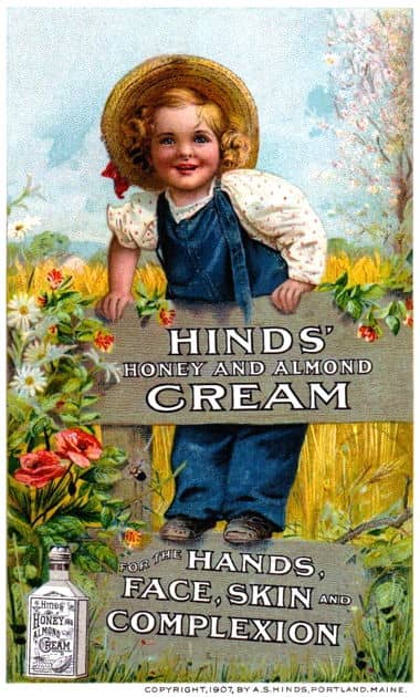 1907 Hinds Honey and Almond Cream