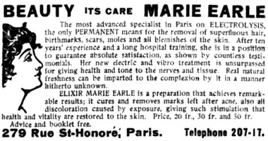 1909 Marie Earle
