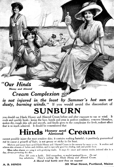 1911 Hinds Honey and Almond Cream