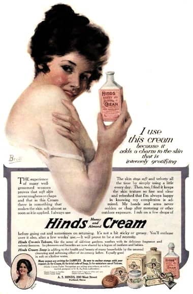 1918 Hinds Honey and Almond Cream