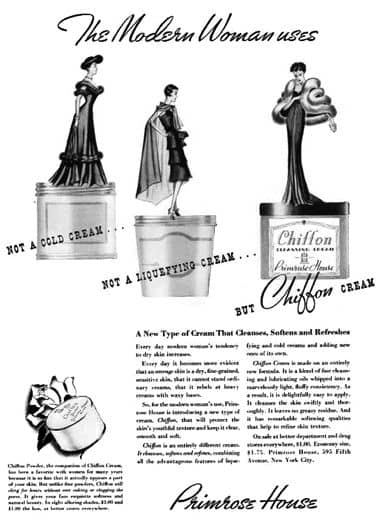 1937 Primrose House Chiffon Cleansing Cream