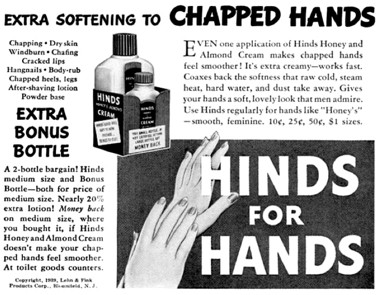1939 Hinds for Hands