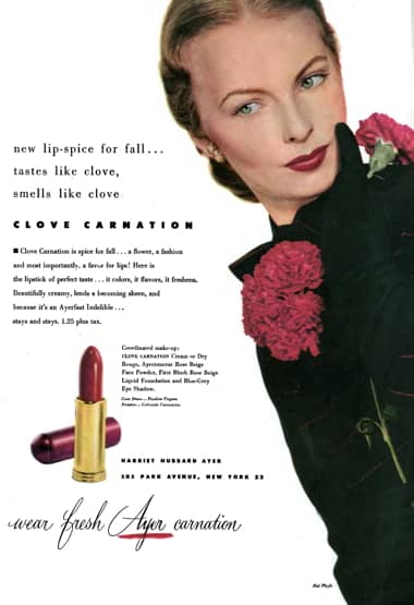 1951 Harriet Hubbard Ayer Clove Carnation Lipstick