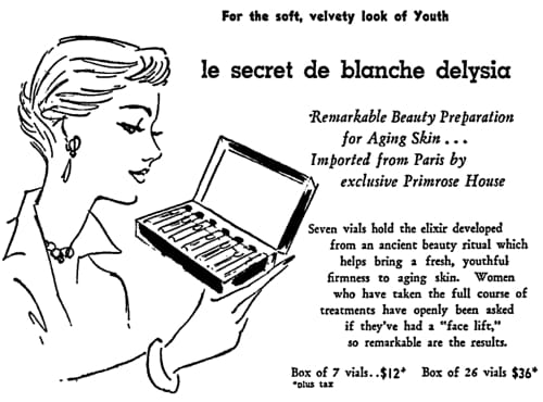 1952 Le Secret de Blanche Delysia