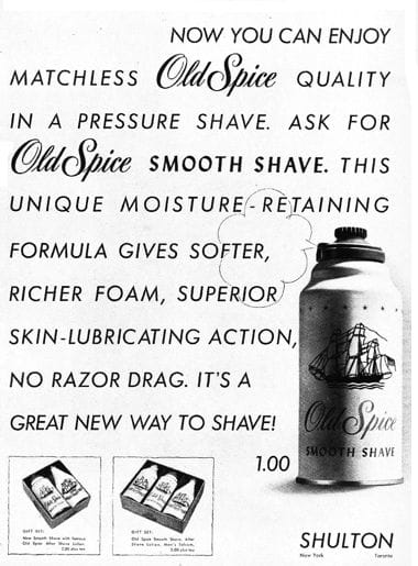 1953 Shulton Smooth Shave
