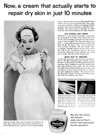 1959 Ponds Dry Skin Cream