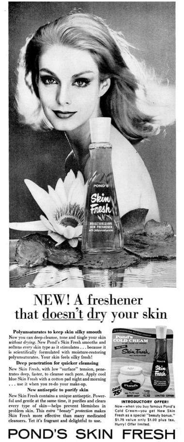 1960 Ponds Skin Fresh
