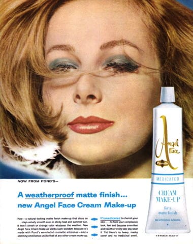 1962 Angel Face Medicated Cream Make-up