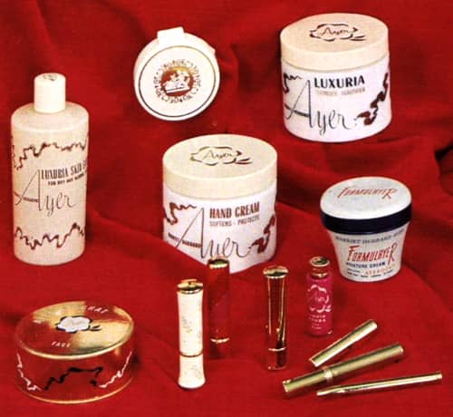 1964 Harriet Hubbard Ayer cosmetics