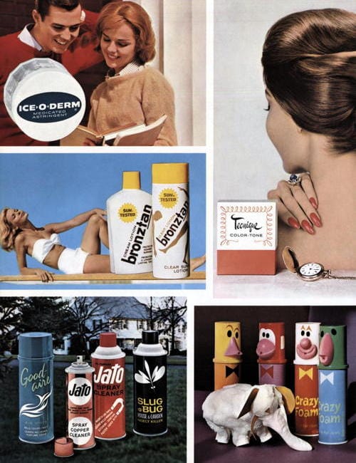 1964 Shulton products