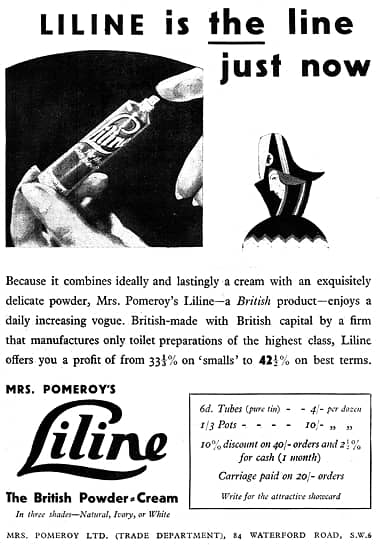 1932 Pomeroy Liline