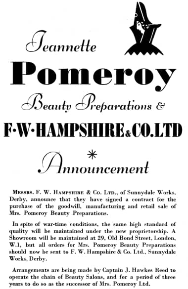 1940 Trade announcement