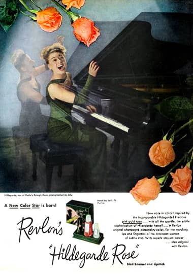 1946 Revlon Hildegarde Rose