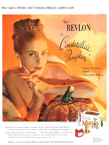 1947 Revlon Cinderellas Pumpkin