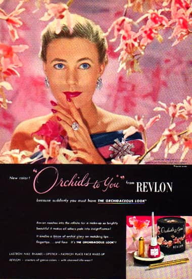 1948 Revlon Orchids For You