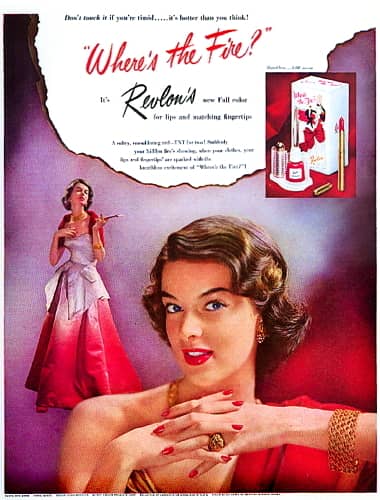 1950 Revlon Wheres the Fire