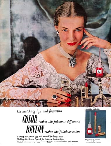 1950 Revlon Stormy Pink