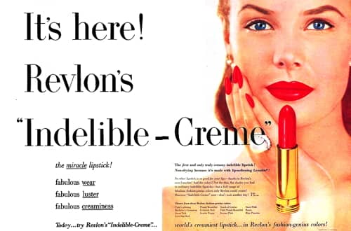 1951 Revlon Indelible-Creme Lipstick