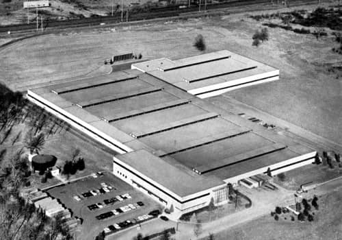 1955 New Revlon factory in Edison New Jersey