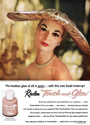 1956 Revlon Touch-and-Glow