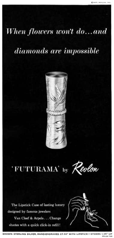 1957 Futurama lipstick cases