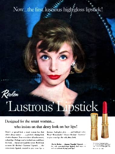 1957 Revlon Lustrous Lipstick