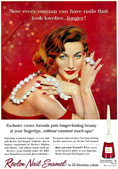 1957 Revlon Nail enamel