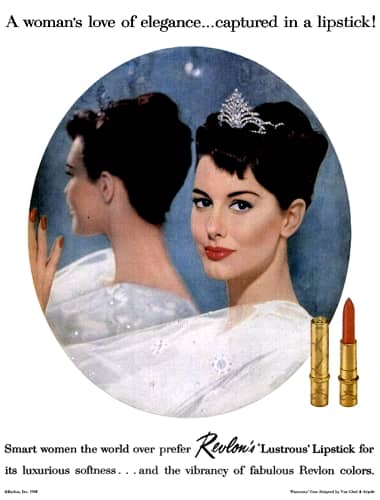 1958 Revlon Lustrous Lipstick
