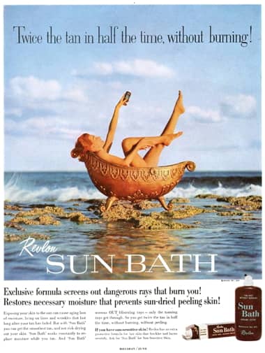 1960 Revlon Sun Bath