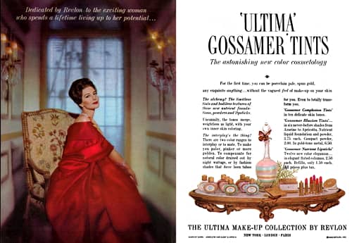 1960 Revlon Ultima Make-up Collection