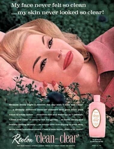 1961 Revlon Clean and Clear