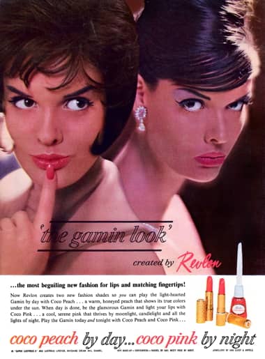 1962 Revlon Coco Peach and Coco Pink