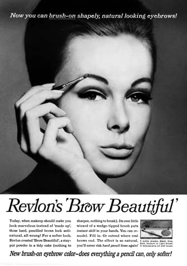 1964 Revlon Brow Beautiful