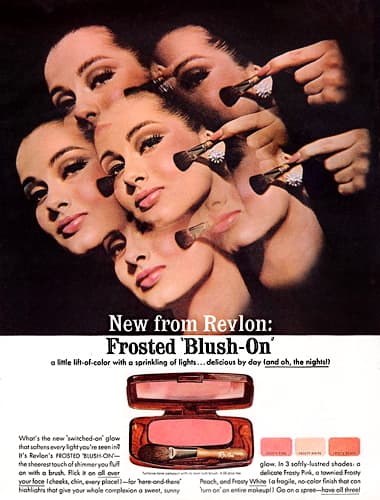 1965 Revlon Frosted Blush-On