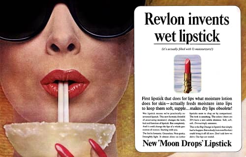 1965 Revlon Moon Drops Lipstick