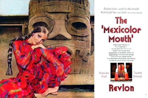 1969 Revlon Moon Drops Mexicolor Mouth
