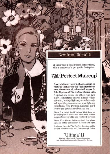 1969 Revlon Ultima II Perfect Make-Up