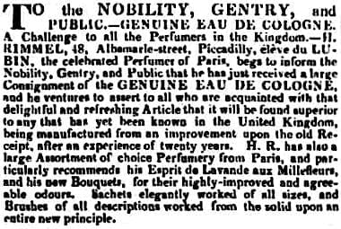 1834 Hyacinthe Rimmel