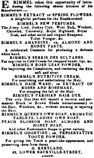 1850 Rimmel products