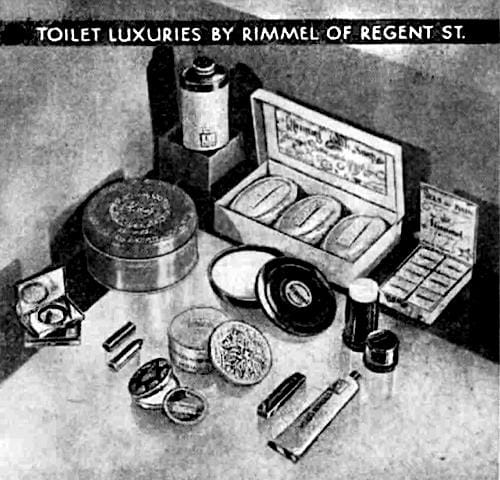 1932 Rimmel Toilet Luxuries
