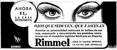 1939 Rimmel eyelash make-up