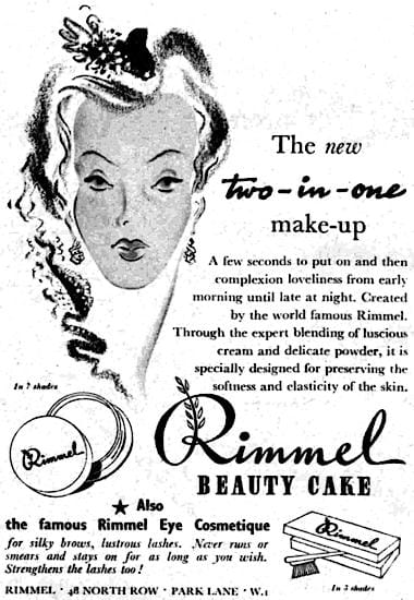 1947 Rimmel Beauty Cake and Eye Cosmetique