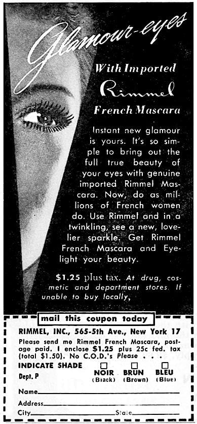 1950 Rimmel French Mascara
