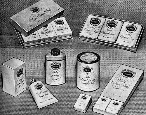 1953 Rimmel Violet Oatmeal Series