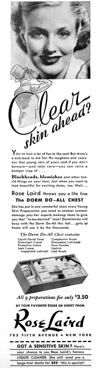 1940 Rose Laird Dorm Do-All Chest
