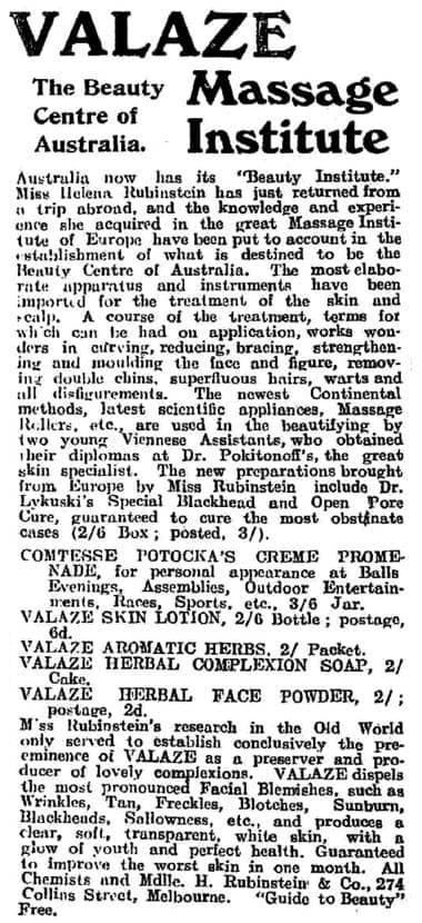 1905 Valaze Massage Institute