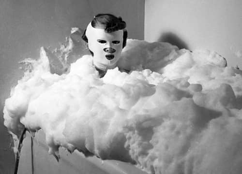 1937 Helena Rubinstein combined bath and mask treatment