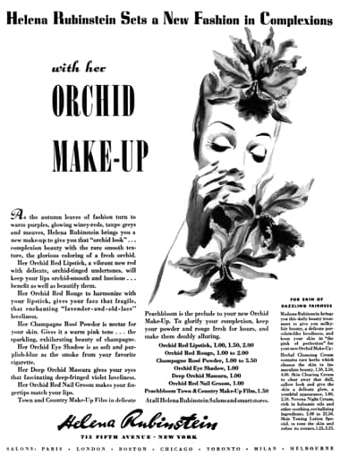 1938 Rubinstein Orchid Make-up