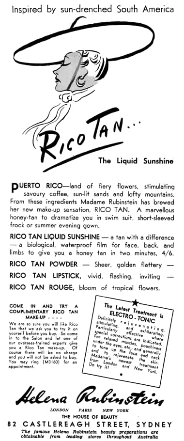 1940 Rubinstein Rico Tan