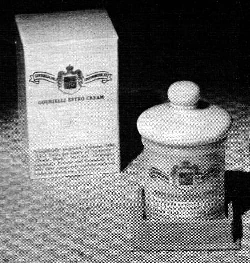 1942 Gourielli Estrolar Cream